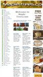 Mobile Screenshot of maple-trees.com